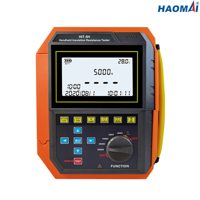 反干渉の絶縁抵抗テスト器械手持ち型5kv